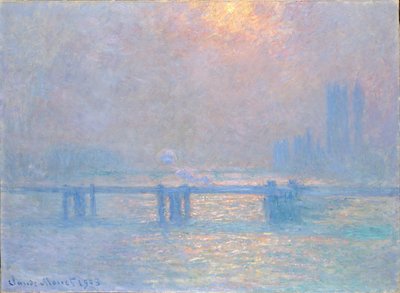 The Thames at Charing-Cross by Claude Monet